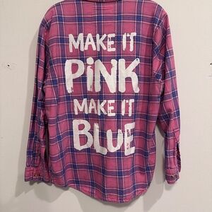 Cakeworthy sleeping Beauty Plaid shirt